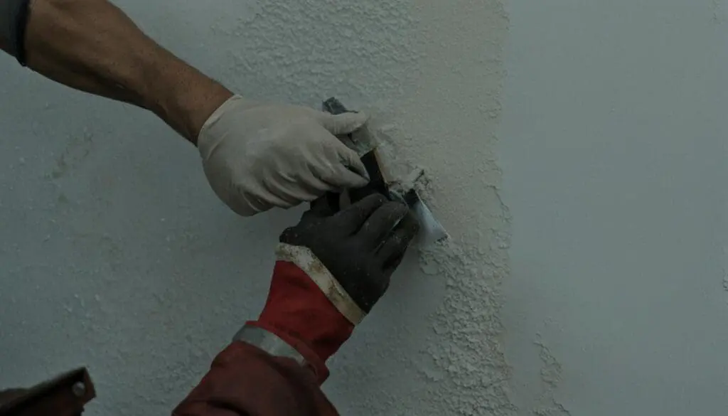 How do you fix old water damage?