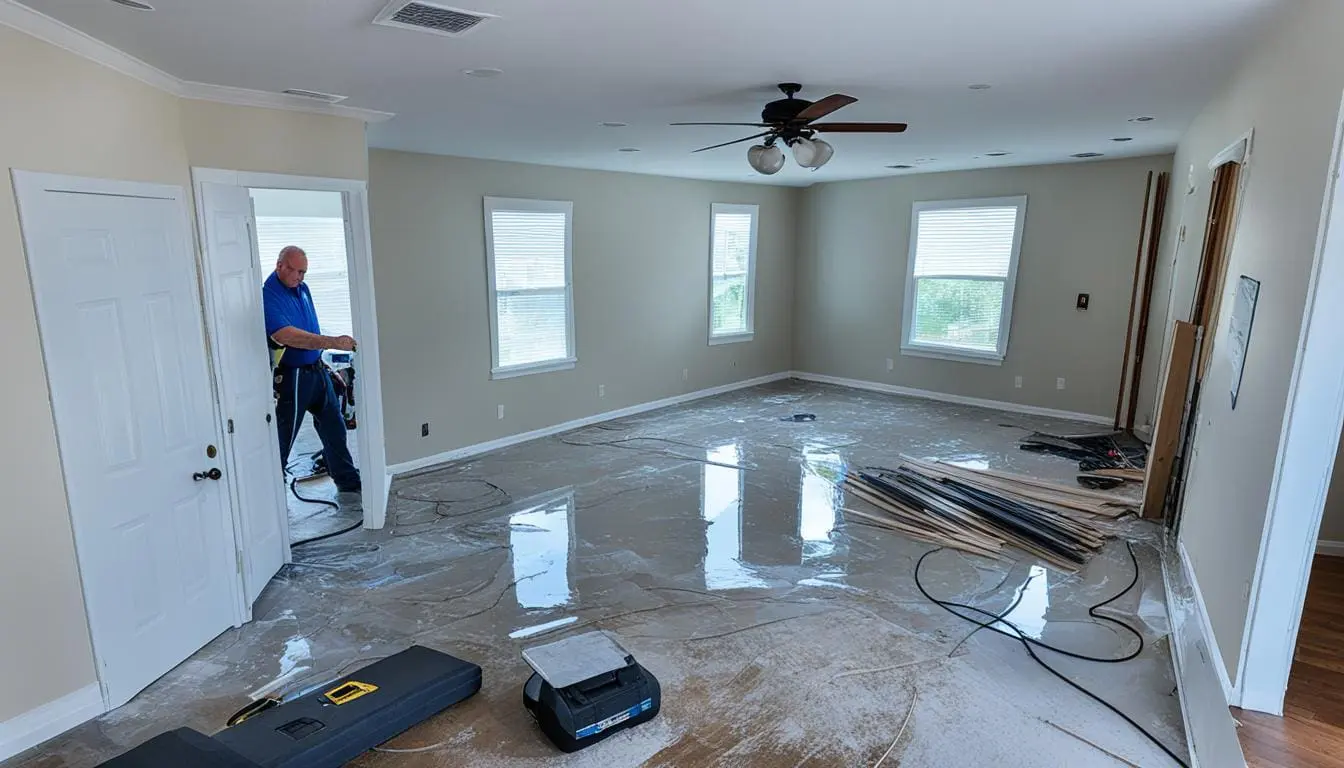 flood damage restoration