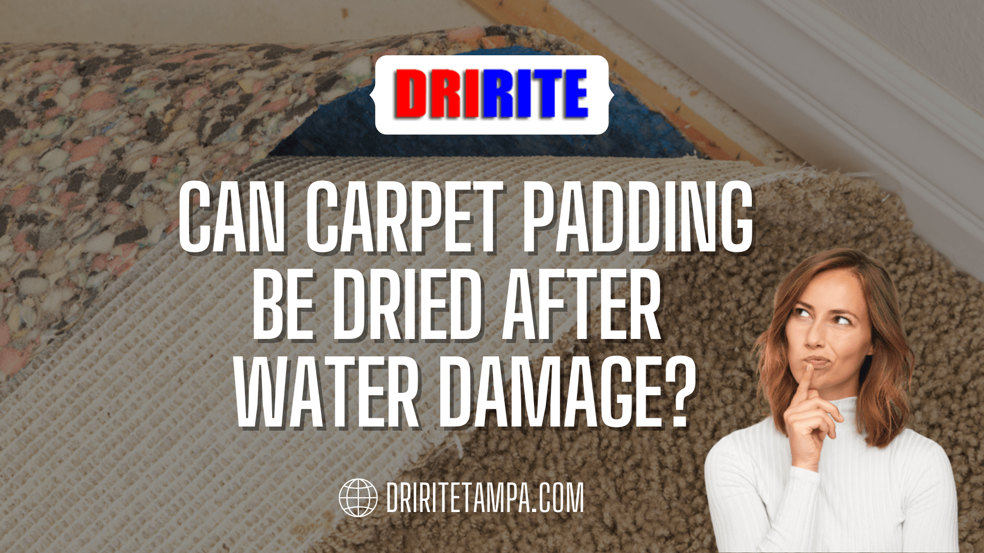 Can Carpet Padding Be Dried After Water Damage