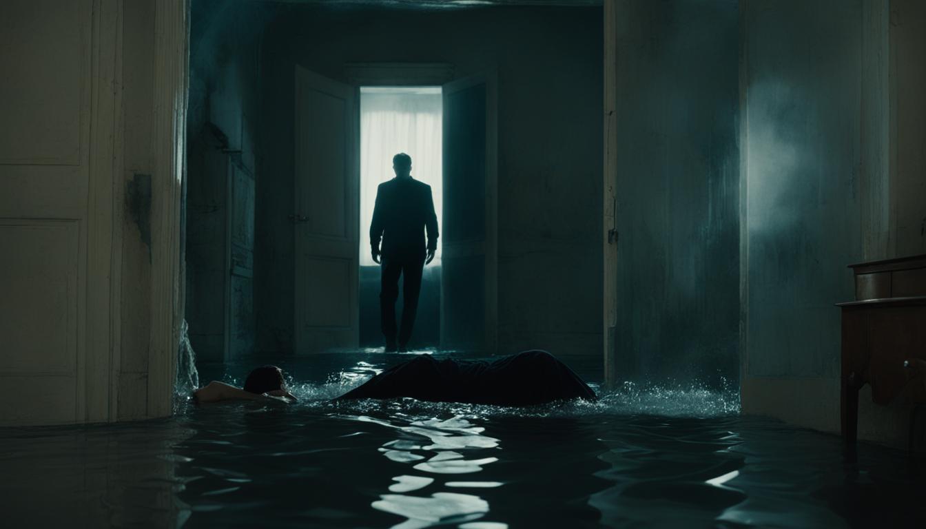 Is it safe to sleep in house with water damage?