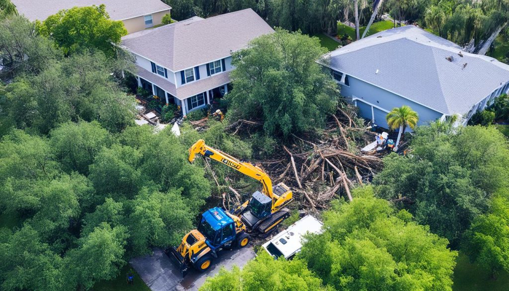 storm damage cleanup and repair in tampa fl by Expert Water Removal