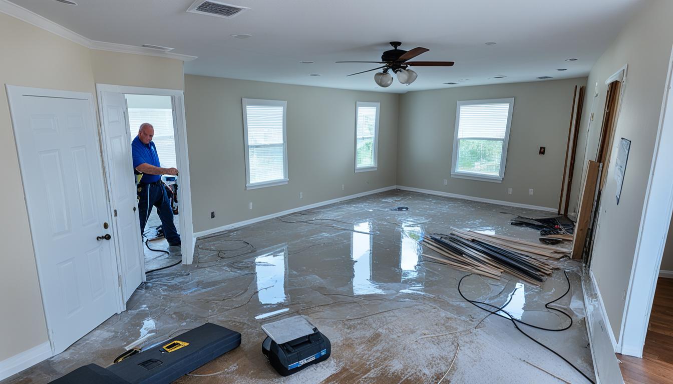 flood damage restoration